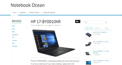 Desktop Screenshot of notebookocean.com